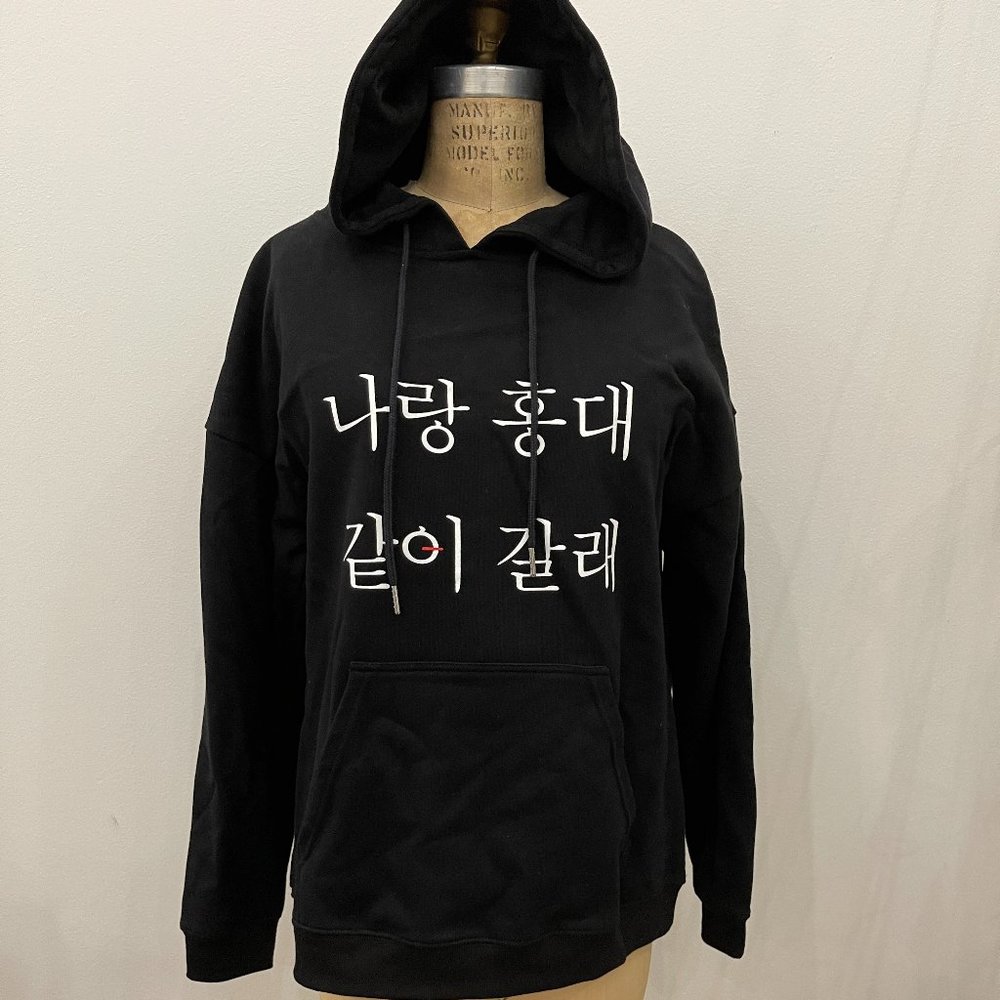 3/150$ Handmade hoodie KOREAN PRINT